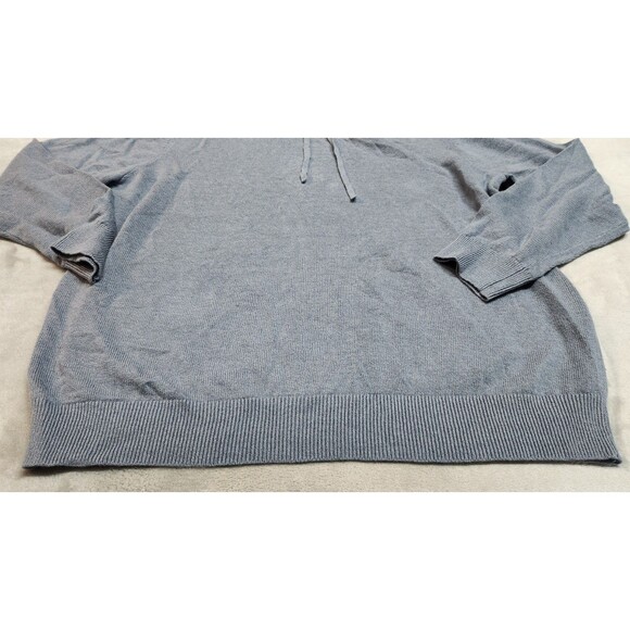 The Commons Men's Navy XL Linen Hoodie Sweater NWT - Picture 2 of 8